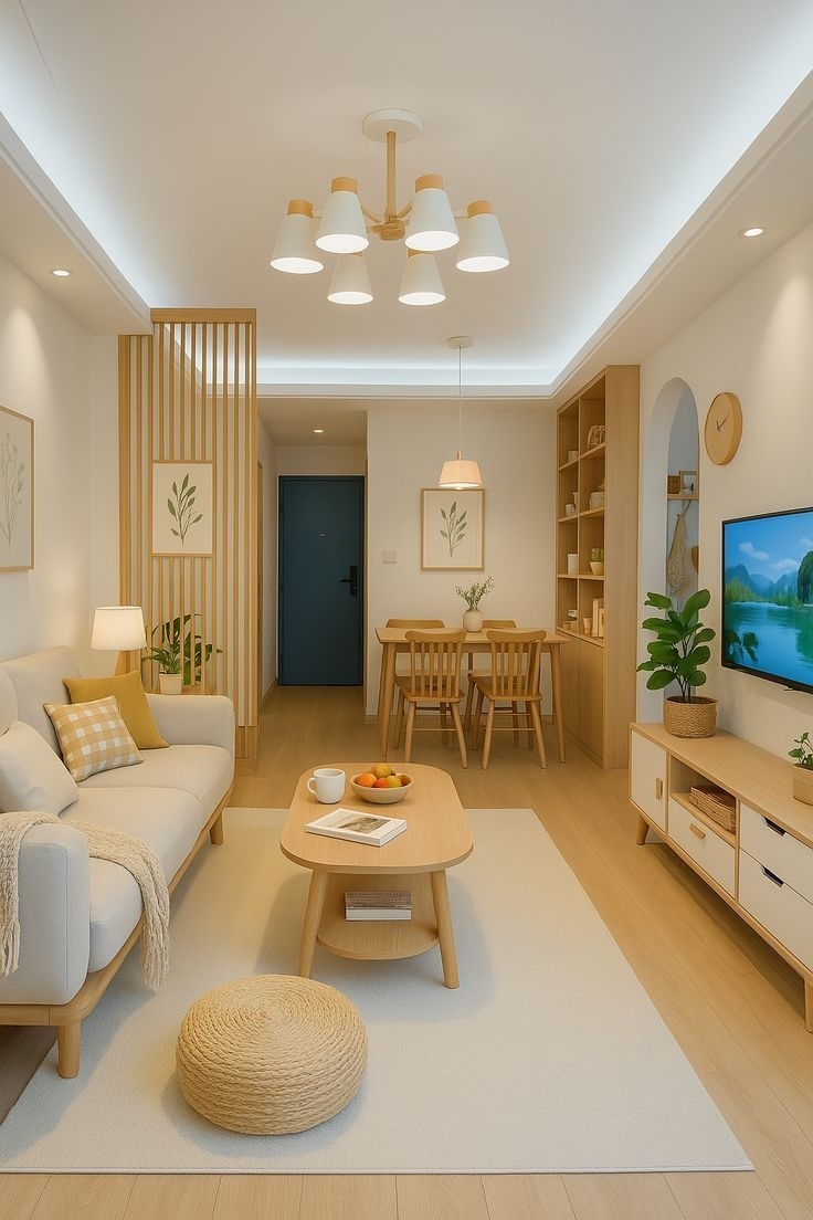 Duplex contemporain avec jardin